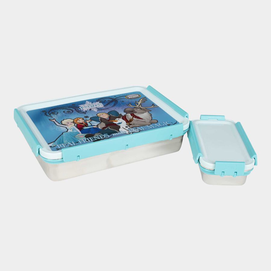 Steel Lunch Box, 2 Containers, , large image number null
