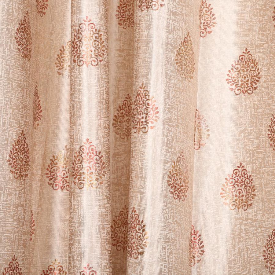 5ft. Brown Window Curtain, , large image number null