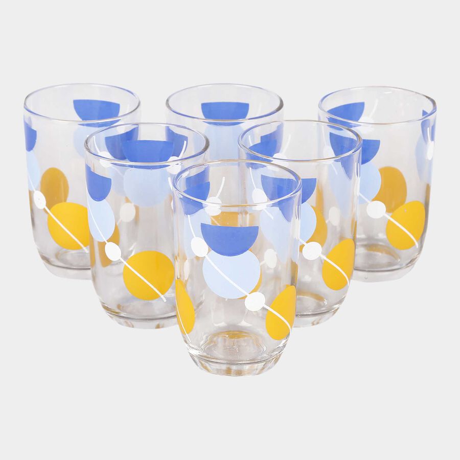 6 Pcs Glass Tumbler With Jug (1 Set), , large image number null
