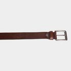 Men's Leather Casual Belt, Size 36, Smooth/Plain, , small image number null