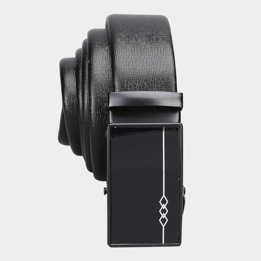 Men Formal Black Belt (36 in.), , large image number null