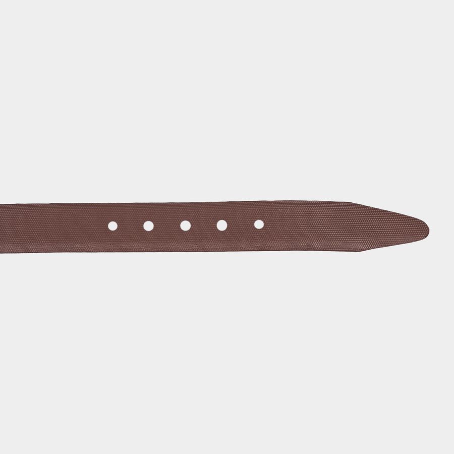 Men's Brown Polyurethane Casual Belt, , large image number null