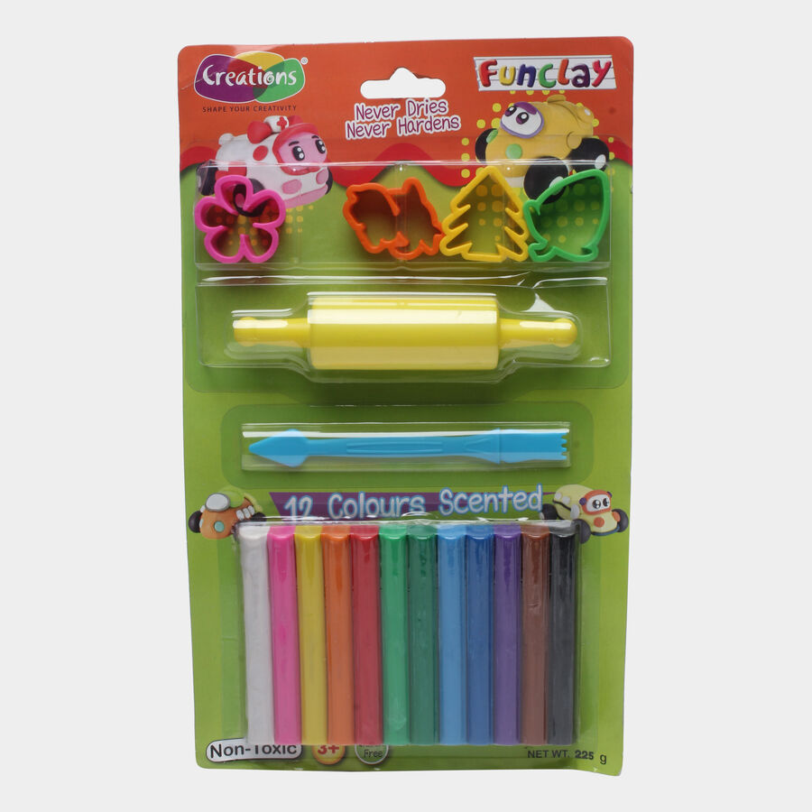 Modelling Clay Set, 12 Shades, , large image number null