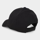 Men's Black Fabric Cap, , small