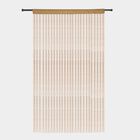 Brown Cotton Blend Tieback Rope, , small image number null