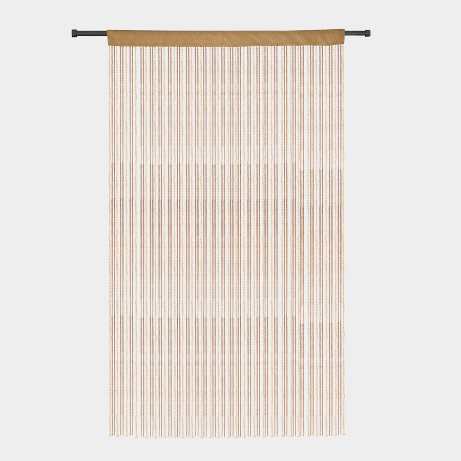 Brown Cotton Blend Tieback Rope, , large image number null
