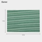 Green Polyester Blanket, , small