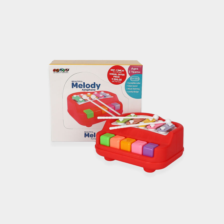 Kid's 2-in-1 Piano Xylophone Musical Toy, , large