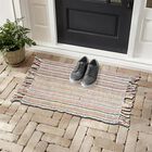 Multicolor Polyester Door Mat, , small image number null