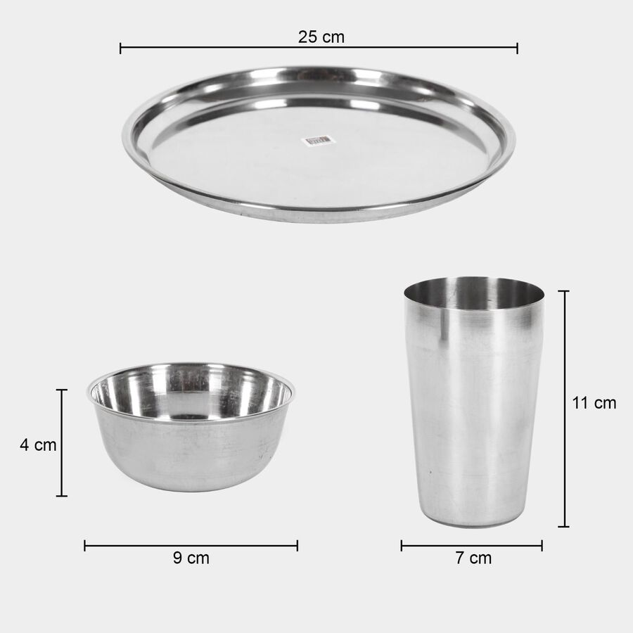 Steel Meal Set, , large image number null