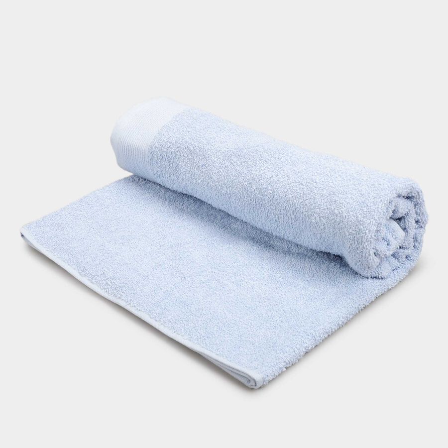 450 GSM Light Blue Cotton Bath Towel, , large image number null