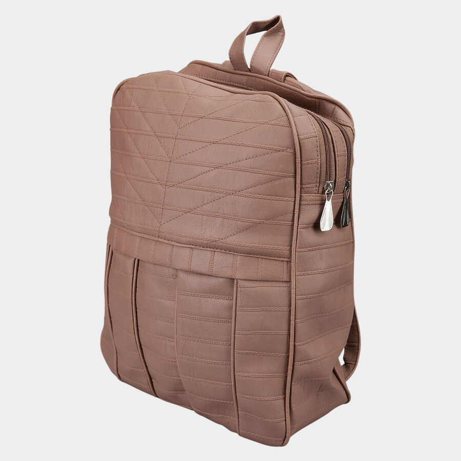 Women Peach Backpack, , large image number null
