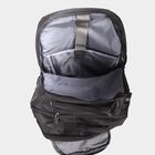 Black Polyester Backpack with Laptop Compartment and USB Port, , small image number null