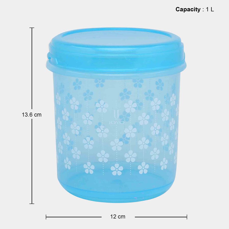 Air-Tight Plastic Container, Set of 4 - 250 ml | 500 ml | 1 L | 2 L, , large image number null