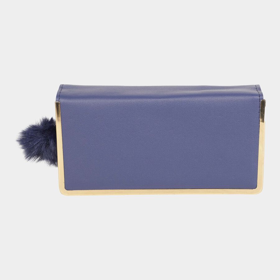 Women's Polyurethane Zipper Hand Pouch, , large image number null