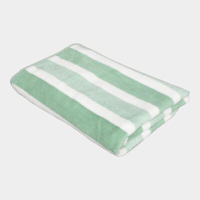 200 GSM Green Microfiber Bath Towel
