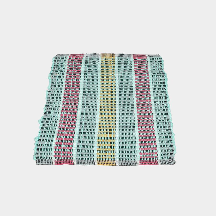 Blue Polyester Cotton Mat, , large