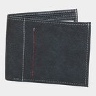Men's Blue Polyurethane Wallet, , small image number null