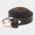 Women's Black Polyurethane Belt, , small image number null