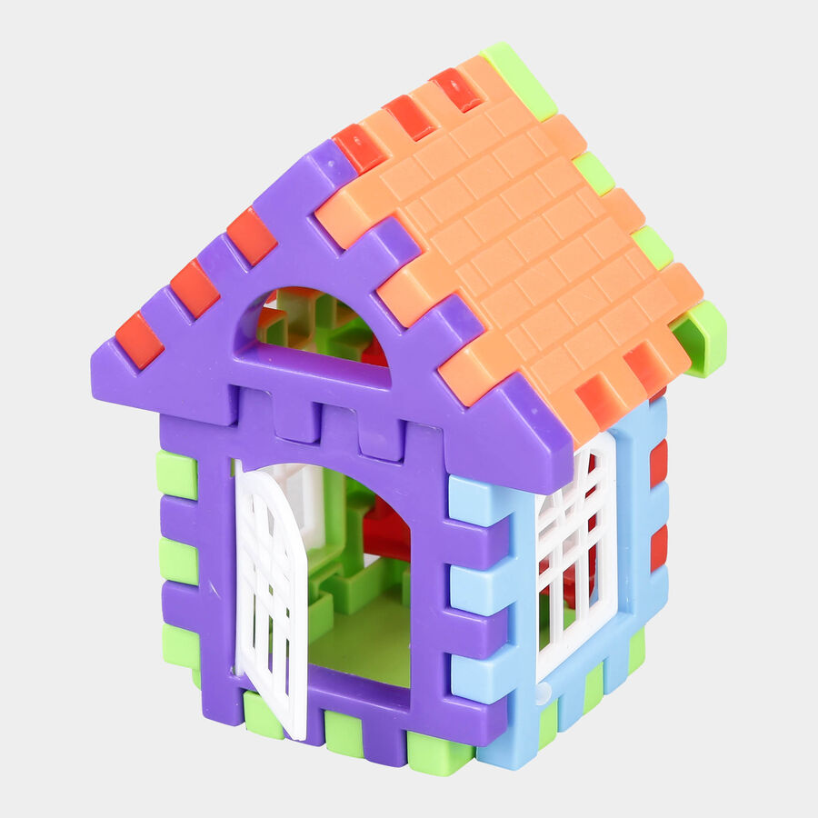 36 Pcs. Plastic House Blocks , , large image number null