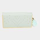 Women's Polyurethane Zipper Hand Pouch, , small image number null