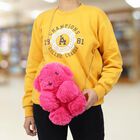 Kid's Pink Nylon And Polyester Bag, , small image number null