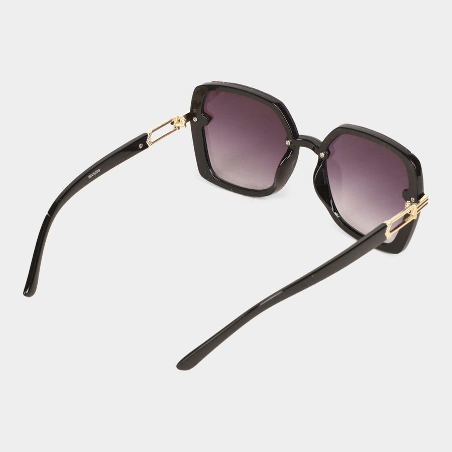 Women's Metal Gradient Square Sunglasses, , large image number null