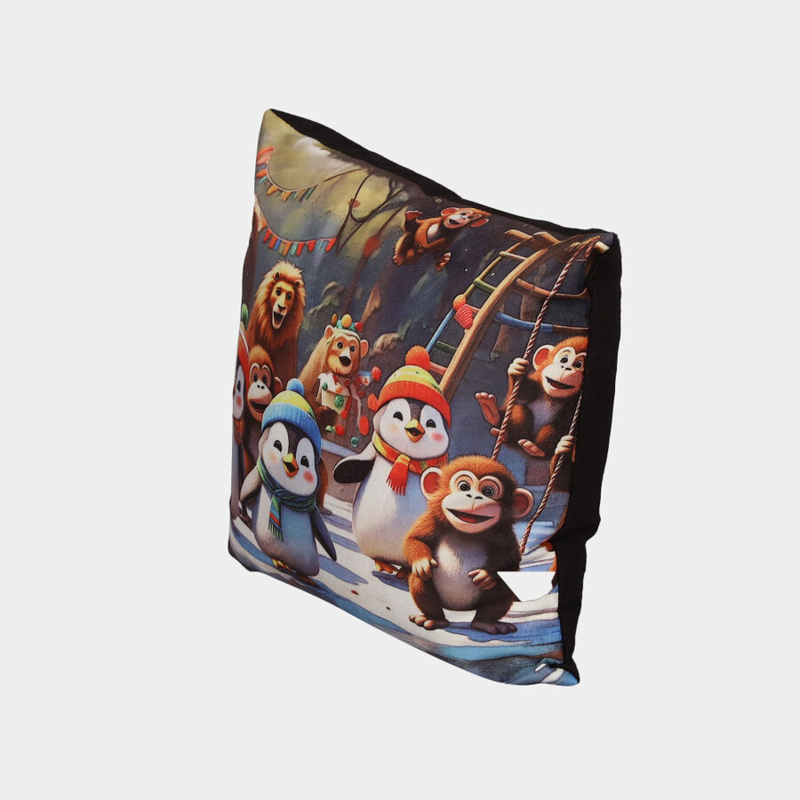 Multicolour Polyester Cushion, , large image number null