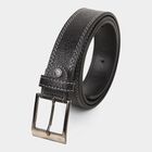 Men's Black Polyurethane Casual Belt, , small image number null
