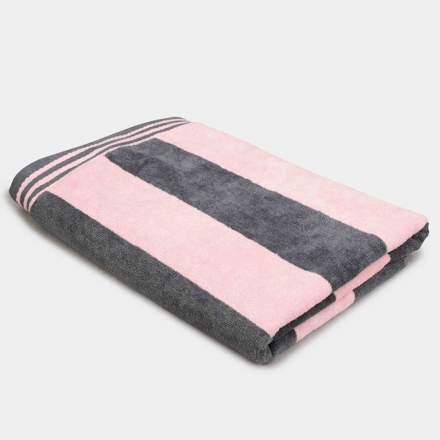400 GSM Pink Cotton Bath Towel, , large image number null