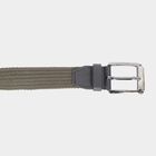 Men's Dark Green Canvas Casual Belt, , small image number null