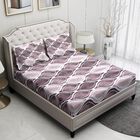 120 GSM White Microfiber Double Bedsheet , , small