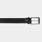 Men's Black Polyurethane Casual Belt, , small image number null