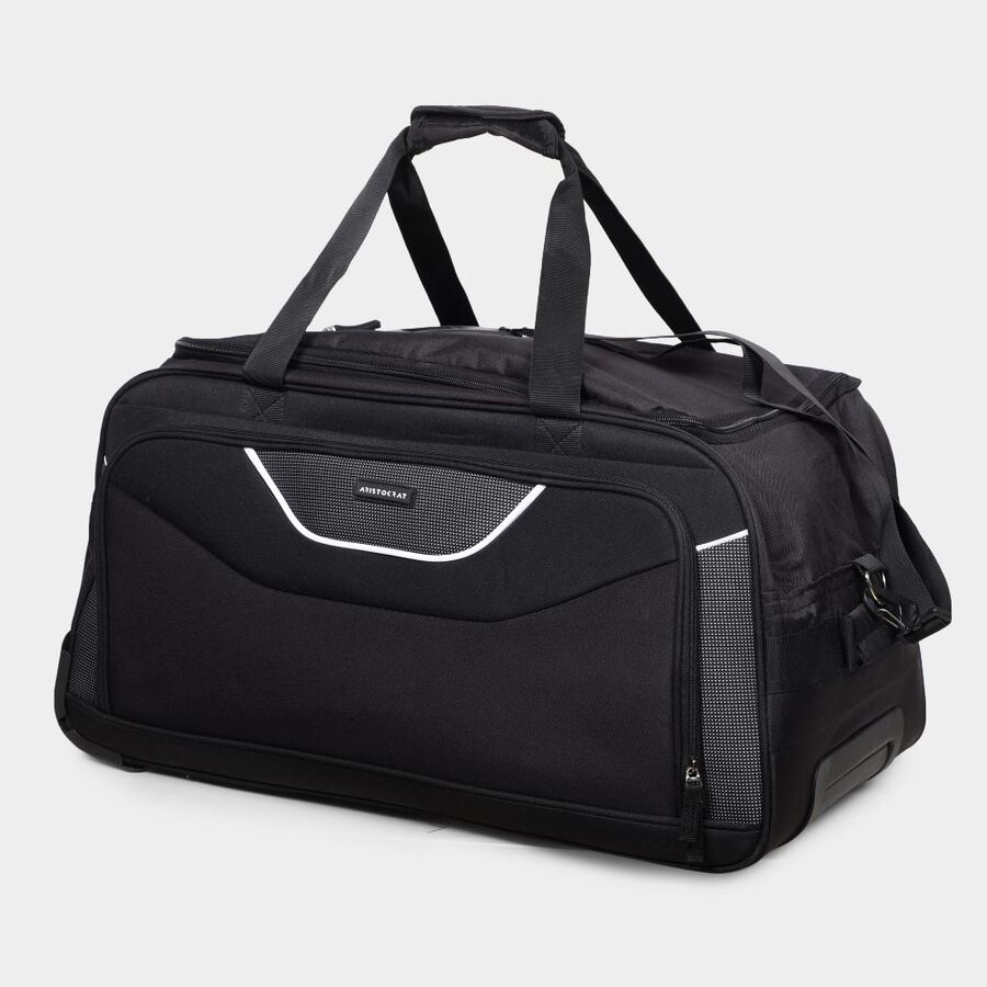Black Polyester Duffle Trolley, , large image number null