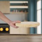 Wooden Rolling Pin Board (Chakla), , small image number null