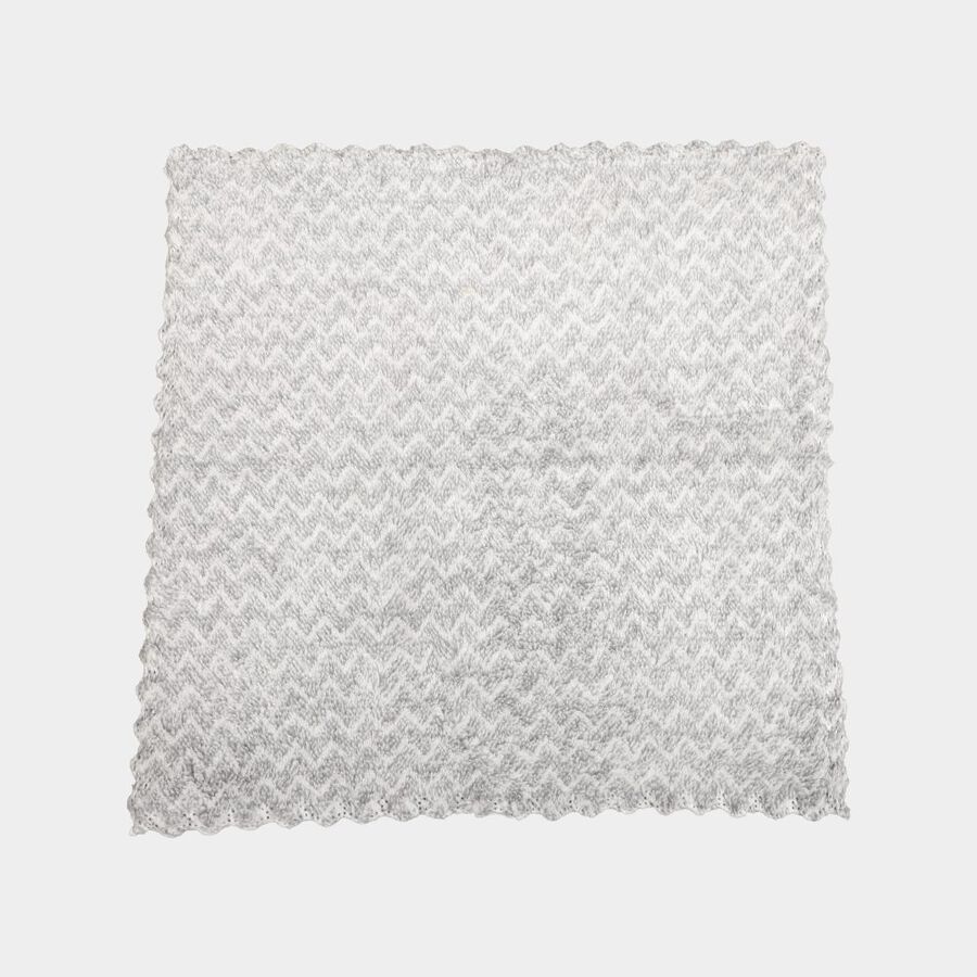 300 GSM Grey Microfiber Face Towel, , large