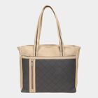 Women's Blue Polyurethane Tote Bag, , small image number null