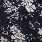 Women's Navy Blue Fabric Scarf , , small image number null