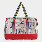 Red Fabric Duffle Bag, , small image number null