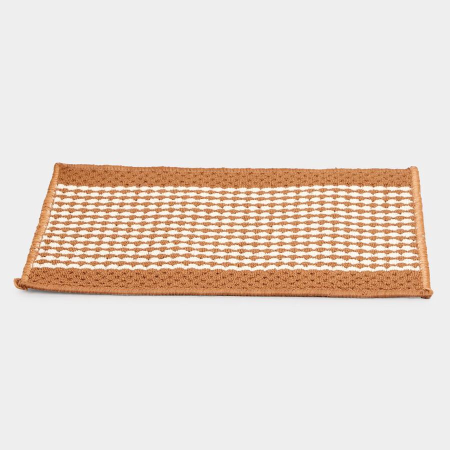 Anti-SKId Brown Polyester Door Mat, , large image number null