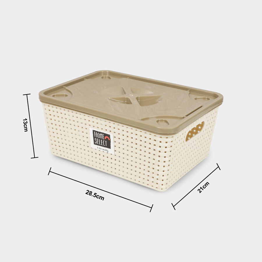Dune Basket with Lid, , large image number null