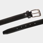 Men's Black Polyurethane Formal Belt, , small image number null