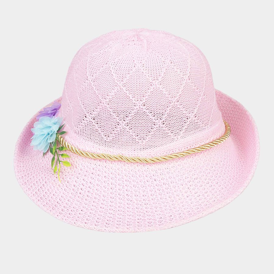 Kid's White Nylon Cap, , large image number null