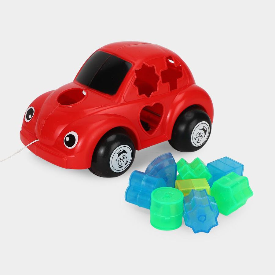 Plastic Pull car , , large