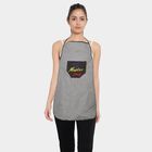 Grey Polyester Cotton Apron, , small image number null