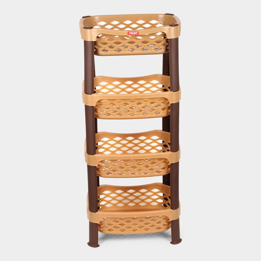 4 Tier Plastic Multipurpose Rack, , large image number null