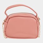 Women's Polyurethane Zipper Sling Bag, , small image number null