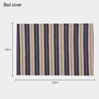 Blue Microfiber Bedcover, , small image number null