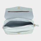 Women's Polyurethane Envelope/Zipper Sling Bag, , small image number null