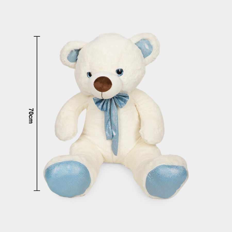 White Fur Teddy Bear, , large image number null